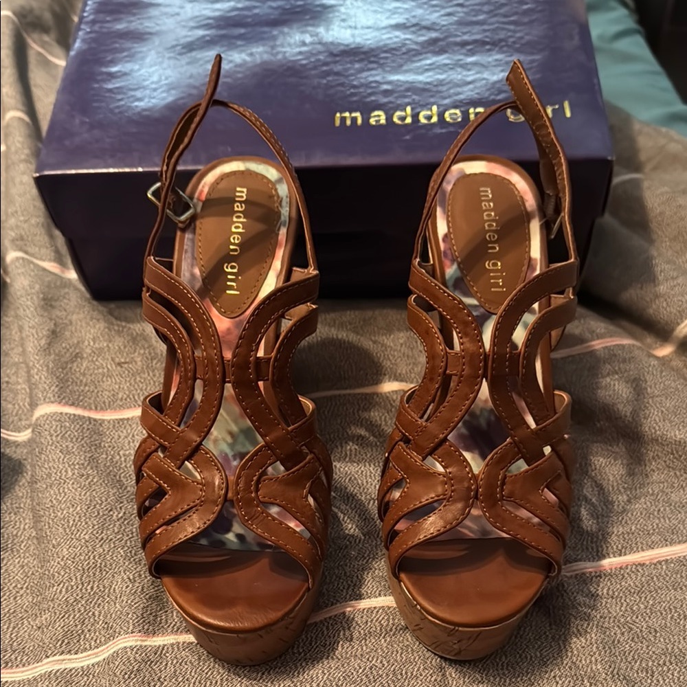 Madden Girl Brown Women's Shoes